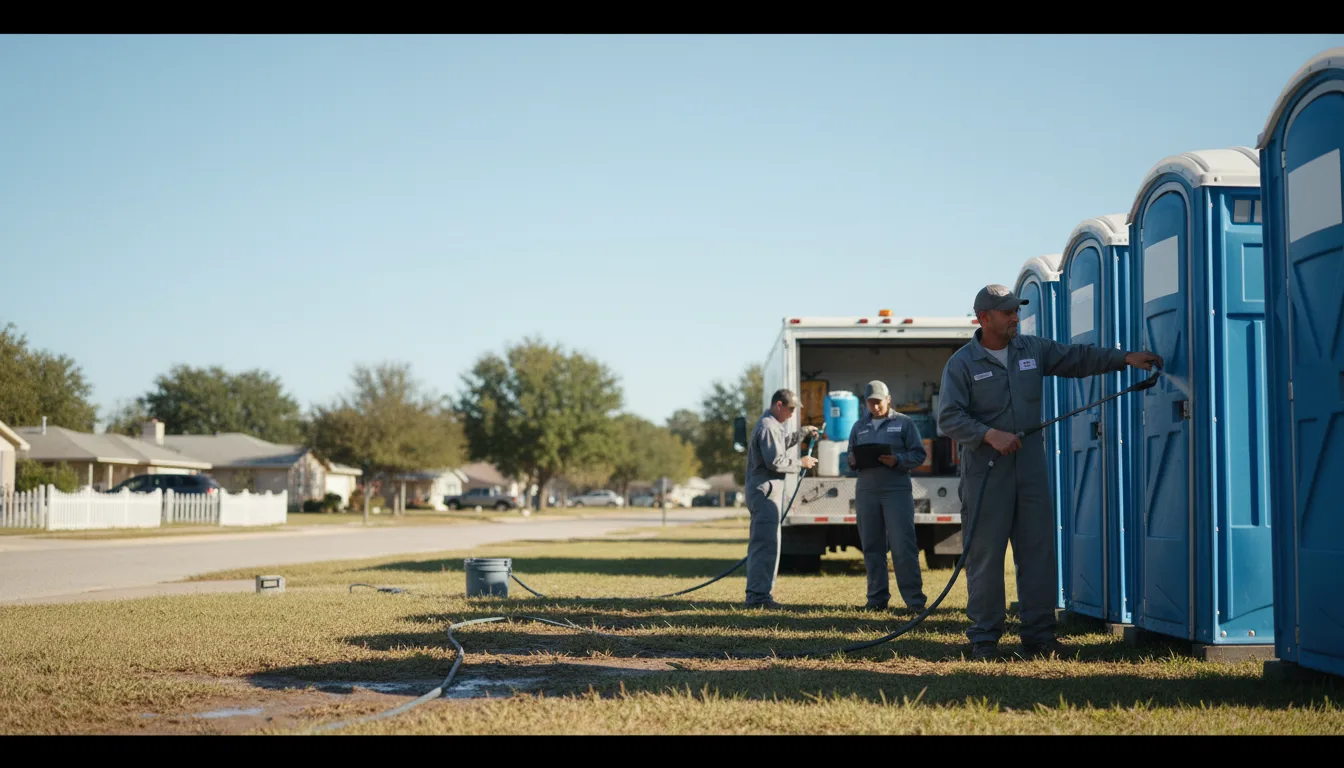 Long-Term Portable Toilet Rental in Kernersville, NC near me